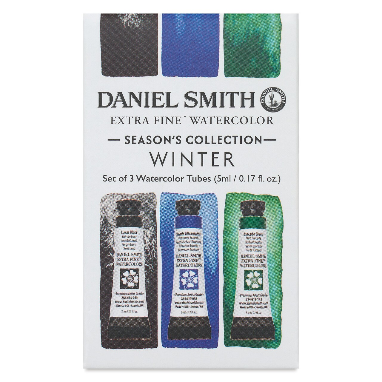 Daniel Smith Extra Fine Watercolor - Set of 3, Winter, 5 ml Tubes
